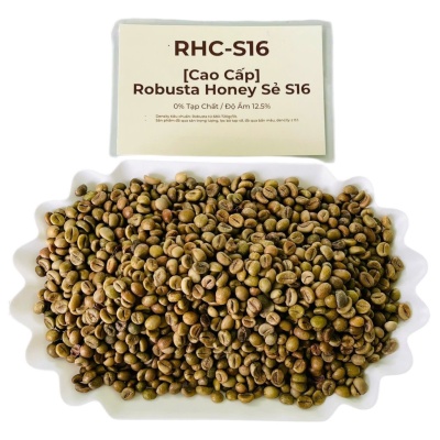 [Cao Cấp] Robusta Honey sẻ S16 / 0% Tạp Chất / Độ Ẩm 12.5%